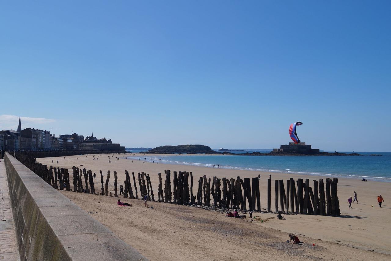 Le Solidor, Saint Malo Apartment Bagian luar foto